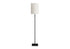 MN-D269758    Lighting, 62"H, Floor Lamp, Black Metal, Ivory / Cream Shade, Contemporary
