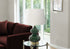 MN-D289768    Lighting, 24"H, Table Lamp, Green Glass, Ivory / Cream Shade, Contemporary