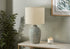 MN-D049784    Lighting, Table Lamp, 18"H, Green Ceramic, Beige Shade, Contemporary, Modern