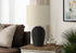 MN-149853    Lighting, 17"H, Table Lamp, Black Rattan, Beige Shade, Transitional
