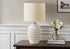 MN-179859    Lighting, Table Lamp, 19"H, Ivory Ceramic, Ivory / Cream Shade, Transitional