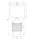 MN-179859    Lighting, Table Lamp, 19"H, Ivory Ceramic, Ivory / Cream Shade, Transitional