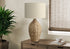 MN-Z529917    Lighting, 30"H, Natural Rattan, Beige Shade, Transitional