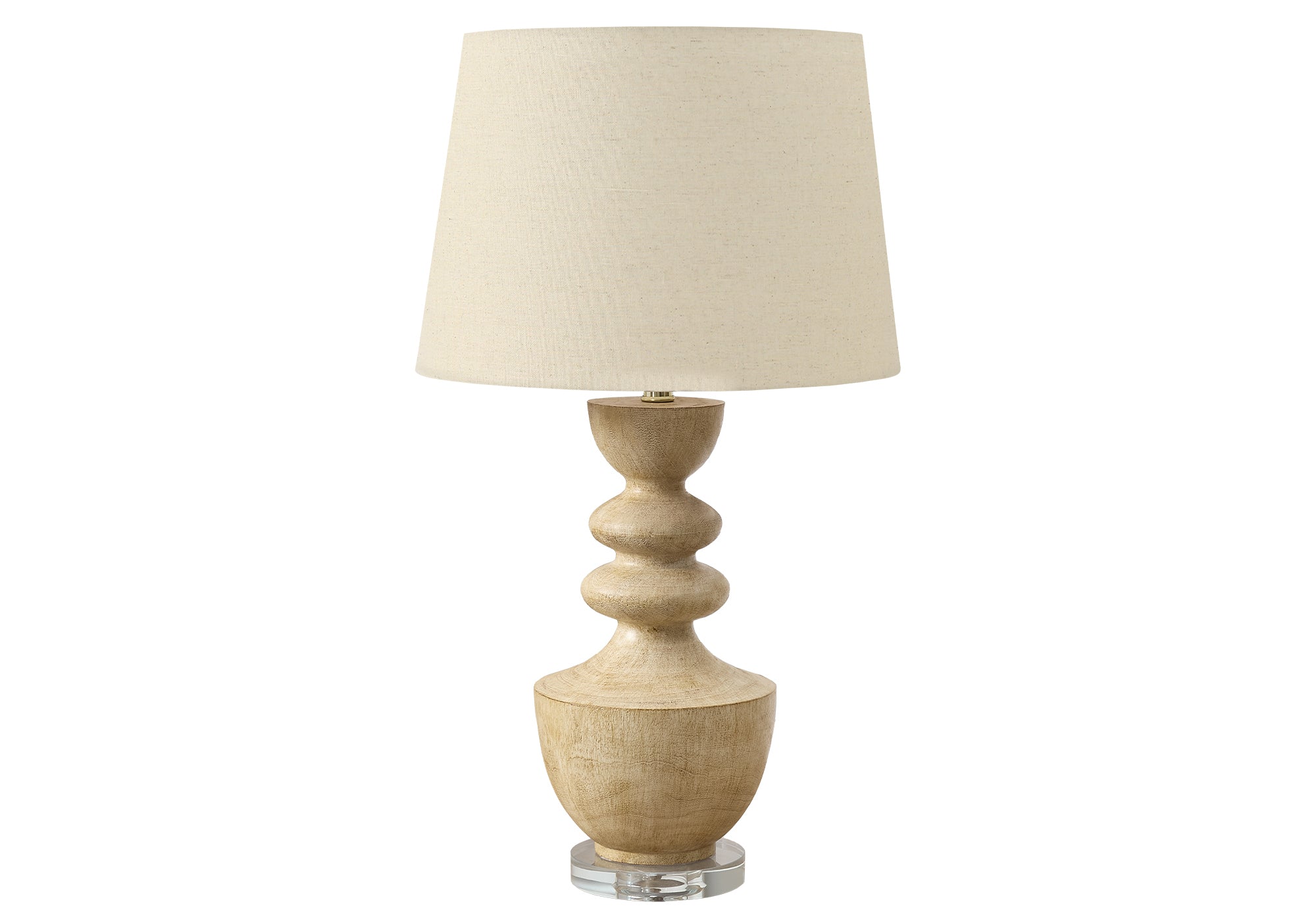 MN-559921    Lighting, 28"H, Table Lamp, Beige Resin, Beige Shade, Transitional