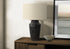 MN-679940    Lighting, 28"H, Table Lamp, Black Ceramic, Beige Shade, Transitional