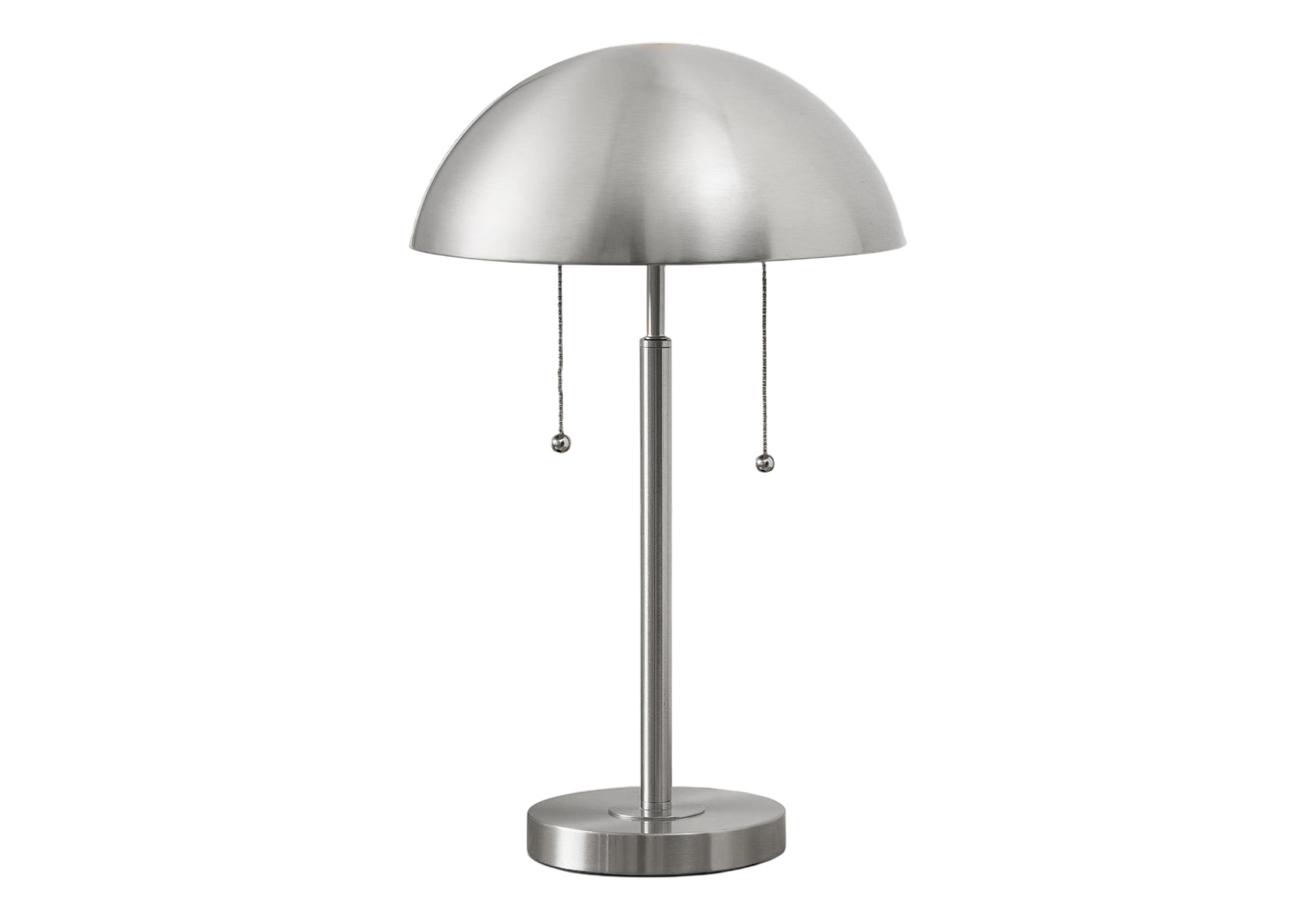 MN-769954    Lighting, 20"H, Table Lamp, Silver Metal, Contemporary, Modern