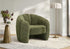 MN-A238115    Accent Chair, 29"h, Upholstered, Green Fabric, Contemporary, Modern