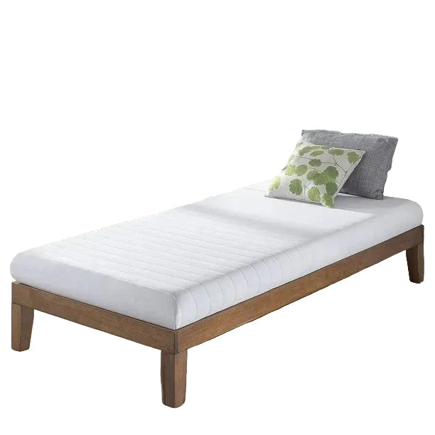 4" Thick Foam Mattress, Single Size, White Covering, Roll Pack, Cash and Carry Only, Delivery NOT Available