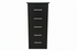 STR "Tall Boy" 5 Drawer Narrow Chest - Available in various Colours & Sizes