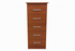 STR "Tall Boy" 5 Drawer Narrow Chest - Available in various Colours & Sizes