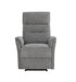 MZ-99906 Recliner, Power, Grey Fabric