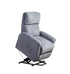 MZ-99113G Recliner, Power, Lift, Grey Fabric
