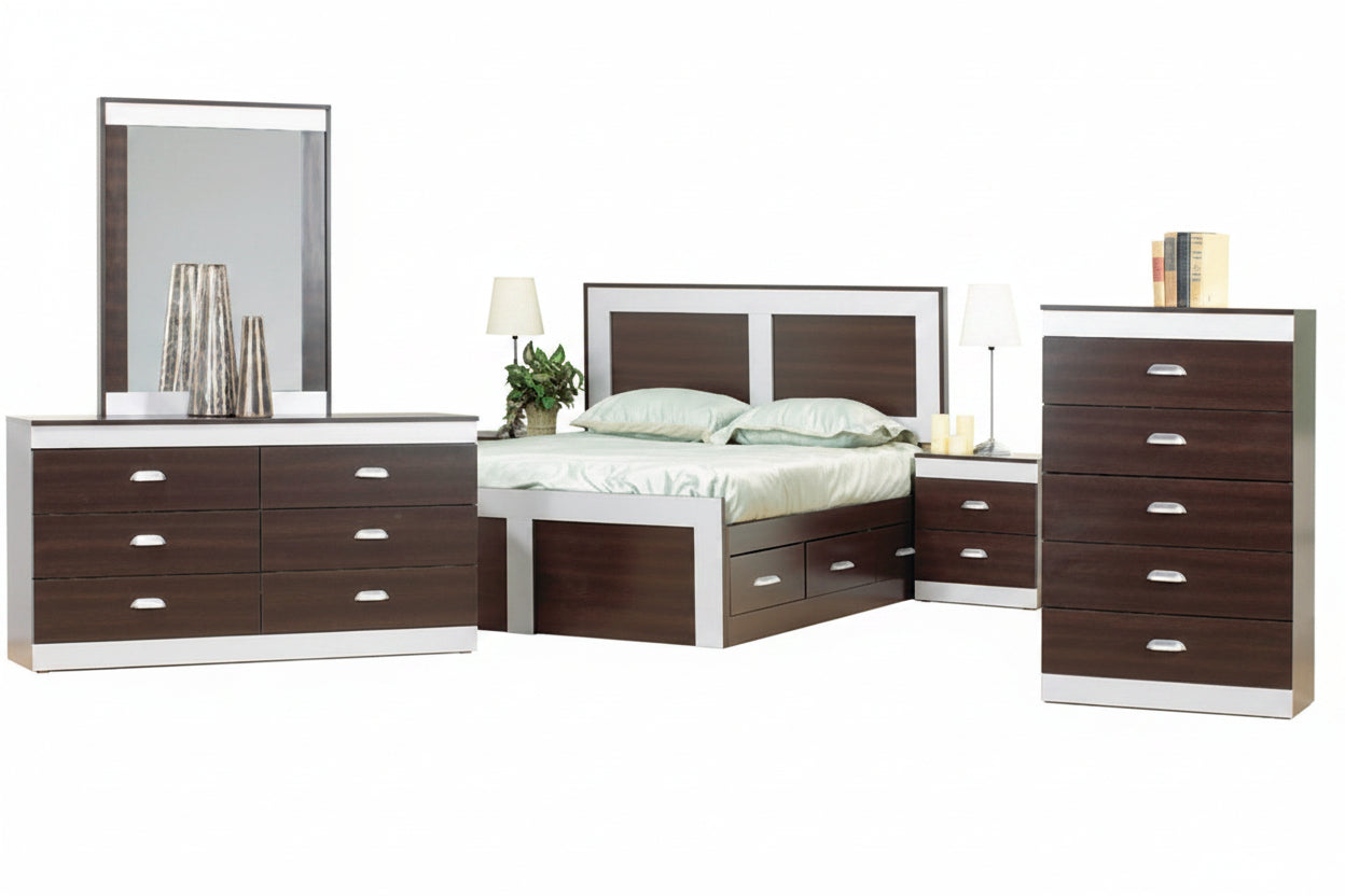 STR-57 Bedroom Set / Components, Mate's Bed, Available in Various Colours