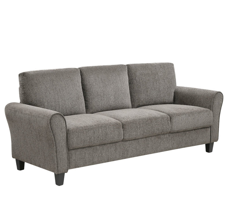 MZ-9209 Sofa, Grey, Fabric