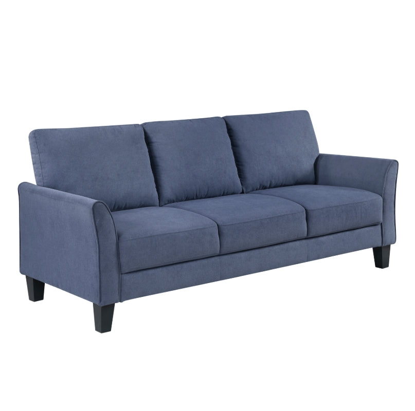 MZ-9519 Sofa, Blue, Fabric