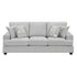 MZ-9747 Sofa, 90" Wide, Grey, Fabric, Very Plush Style