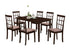 T-1045 | C-1010 Dining Set, 5Pc or 7Pc, 48-60" Wooden Extension Table