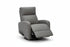 TUS-1041 Recliner, Swivel, Grey Fabric
