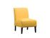 MZ-453 Accent Chair, Yellow, Fabric