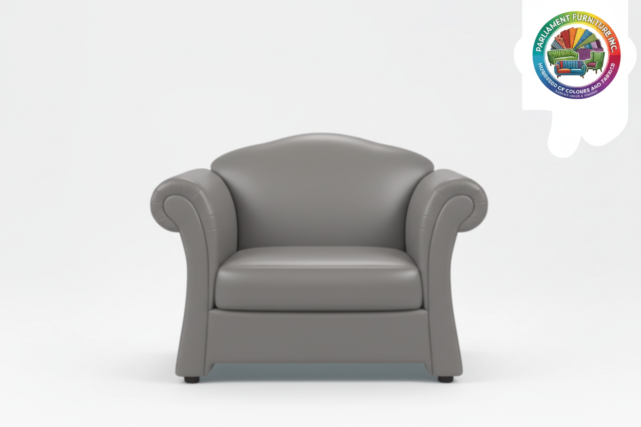 Badged - Rel 1100 Armchair, Many Fabrics and Colours Available, Canadian Made, TIght Seat