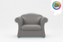 Badged - Rel 1100 Armchair, Many Fabrics and Colours Available, Canadian Made, TIght Seat