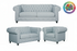 Badged - REL "RIO" Sofa Set, 3Pc, Many Colour and Fabric Choices, Canadian Made