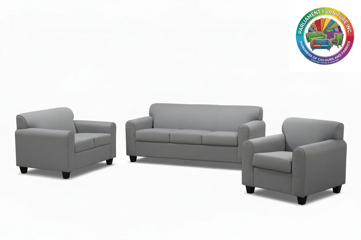 Badged - REL 1111 Sofa Set, 3Pc, Many Colour and Fabric Choices, Canadian Made