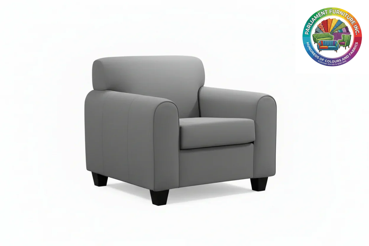 Badged - REL 1111 Armchair, 32" Wide,  Many Fabric and Colour Choices, Canadian Made