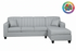 Badged - Rel 1515 Sectional Sofa, Channel Back, 102" Wide, Many Fabrics and Colours, Order Chaise Left or Chaise Right, Canadian Made
