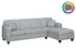 Badged - Rel 1515 Sectional Sofa, Channel Back, 102" Wide, Many Fabrics and Colours, Order Chaise Left or Chaise Right, Canadian Made