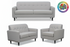 Badged - REL "NAOMI" Sofa Set, 3Pc, Many Fabrics and Colours Available, Canadian Made