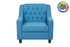 Badged - REL 1650 Armchair, Deep Button Tufting, Many Fabric & Colour Choices, Canadian Made