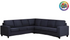 Badged - REL 606 Sectional (Sofa+Corner+Sofa), Many Colours + Fabric Choices, 115" Wide