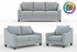 Badged - REL "COURTNEY" Sofa Set, 3Pc, Many Fabric & Colour Choices, Canadian Made