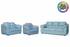Badged - REL 2007 Sofa Set, 3Pc, Many Colour and Fabric Choices, Canadian Made, Puffy Arms