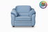 Badged - REL 2007 Armchair, Many Colour and Fabric Choices, Canadian Made, Puffy Arms