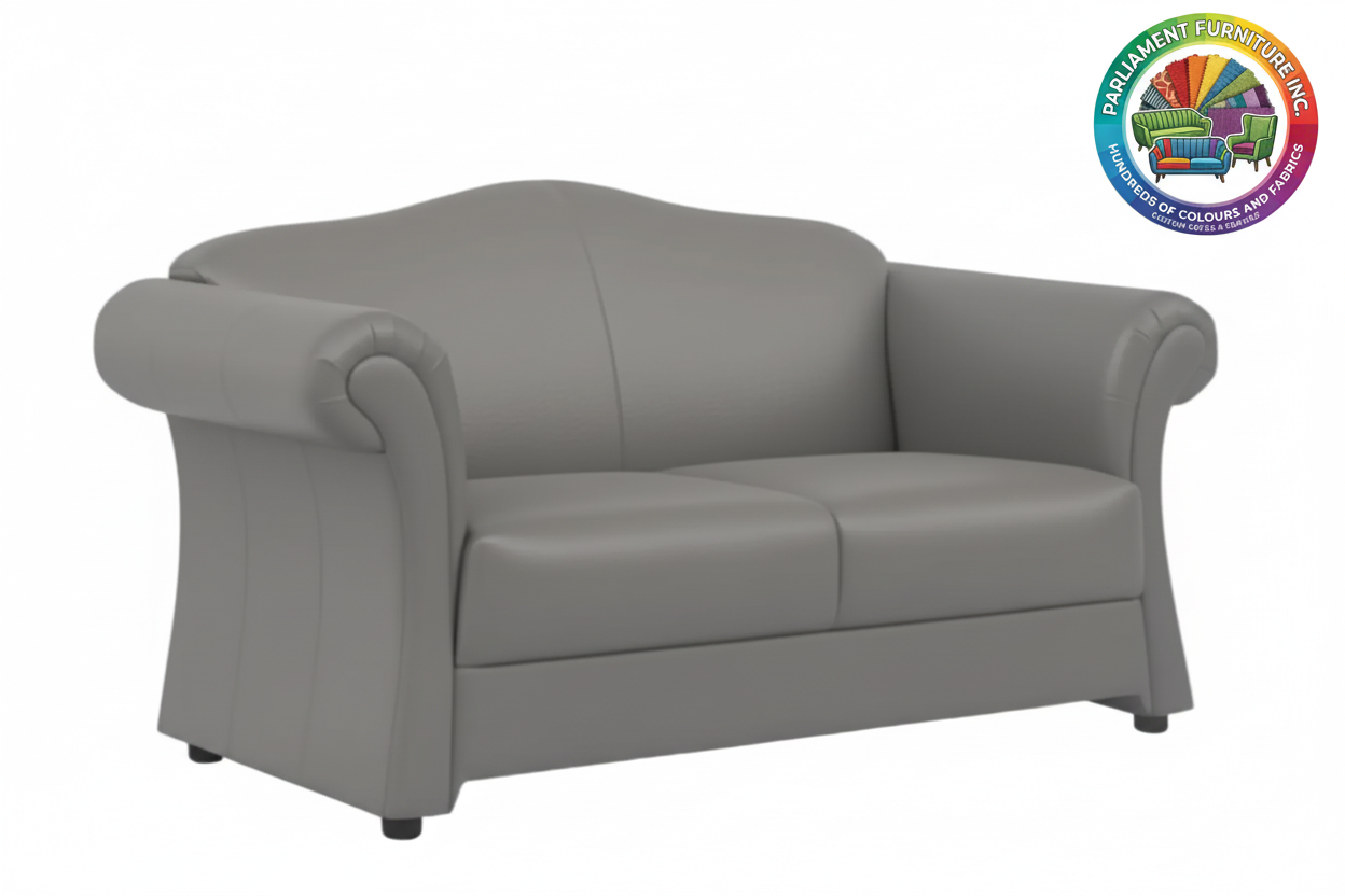 Badged - Rel 1100 Loveseat, Many Fabrics and Colours Available, Canadian Made, Tight Seat