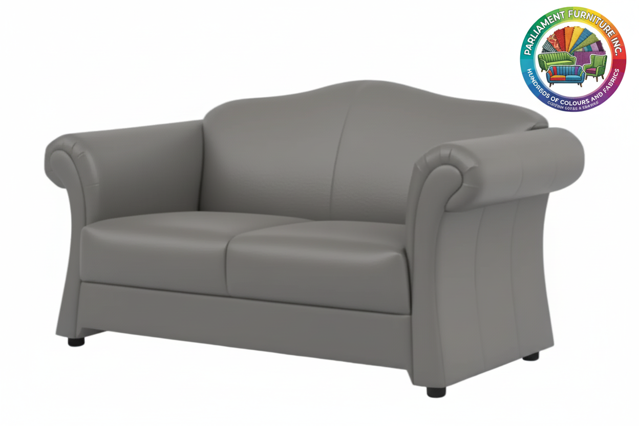 Badged - Rel 1100 Loveseat, Many Fabrics and Colours Available, Canadian Made, Tight Seat