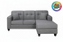 Badged - REL 350 Sectional Sofa, 77" Wide, Many Colours and Fabrics, Reversible Chaise, Canadian Made