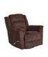 IF-6346 Recliner, Brown, Fabric, Swivel Glider Mechanism