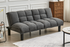 IF-8060 Click Klack, 71" Wide, Grey, Fabric, Split Back
