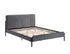 IF-5587 Bed, Grey, Soft Corduroy Upholstery with a Textured Feel