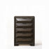 "LAURA" Chest, Espresso, 5 Pullout Storage Drawers