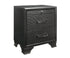 "AVA JORDYN GREY" Deluxe Bedroom Set, Grey Lacquered Finish