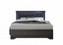 "POMPEI GREY" Bed, Crocodile Veneer