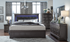 "POMPEI GREY" Deluxe Bedroom Set, OR Set Components, Crocodile Veneer