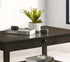 Coffee Table - Espresso Wood finish with Storage Drawer  IF-3200