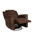 IF-6346 Recliner, Brown, Fabric, Swivel Glider Mechanism