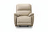 IF-8172 Power Recliner Set, 3pc, Warm Cream, Genuine Leather/Match, USB Charging