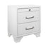 "AVA JORDYN WHITE" Night Table, White Lacquered Finish